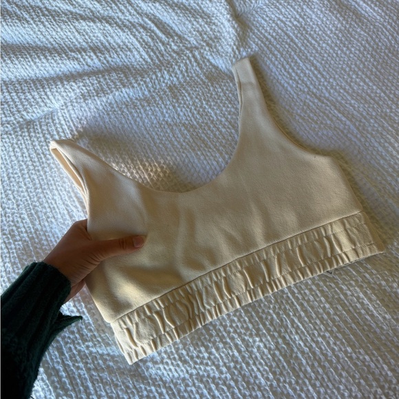 Zara Beige Mini Top - Picture 3 of 6